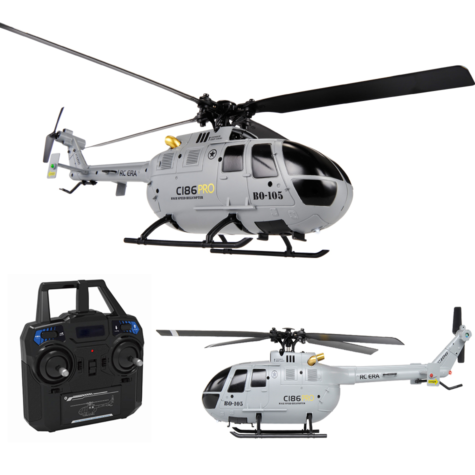 Rc Helicopter Hobby Grade - C186 Pro B105 2.4G RTF RC