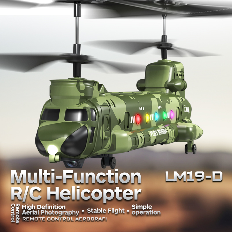 Rc Helicopter Hobby Grade - RC Helicopter LM19-D LED Lights 480P
