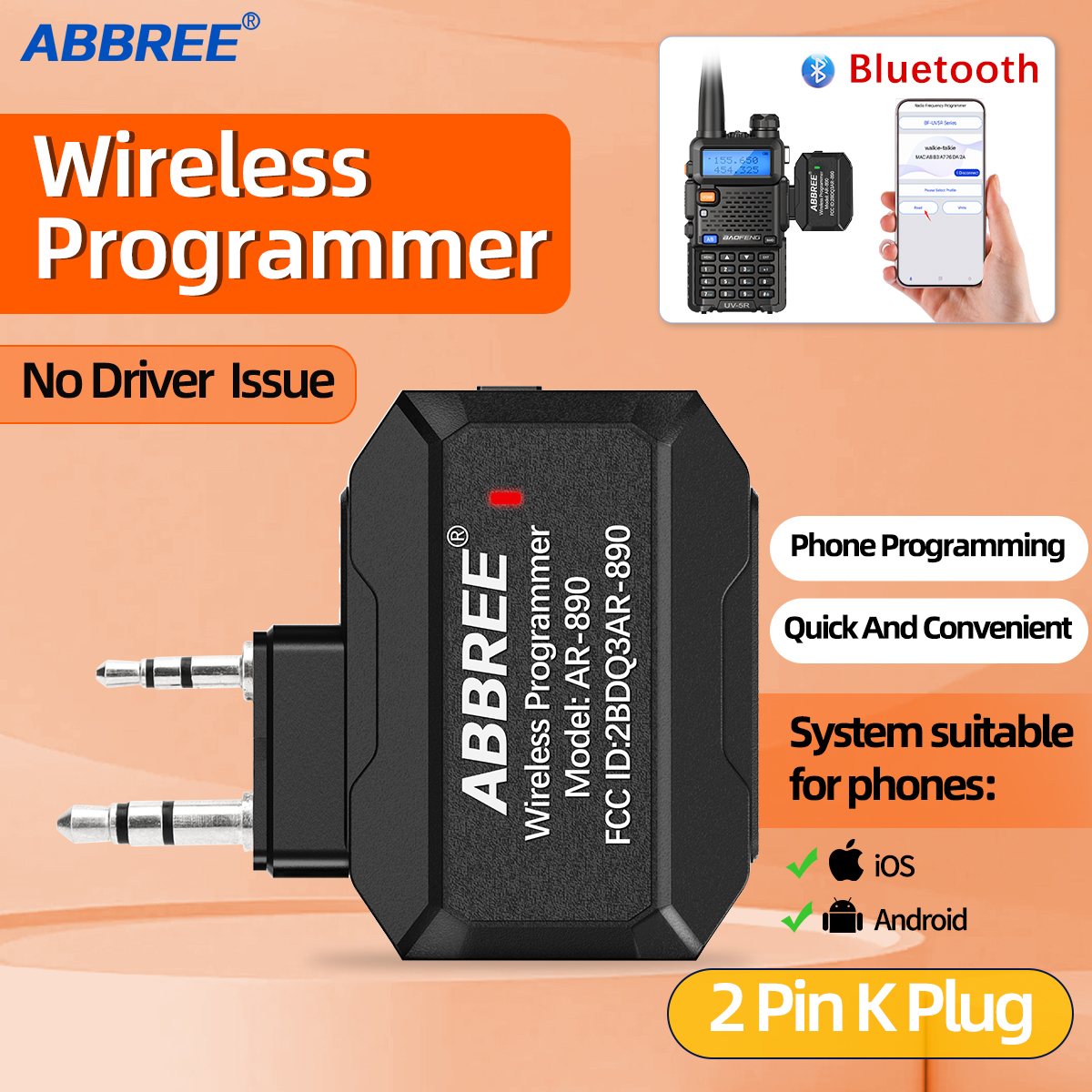 Rc Drift Car Brushless - ABBREE Bluetooth Wireless Programmer Phone APP
