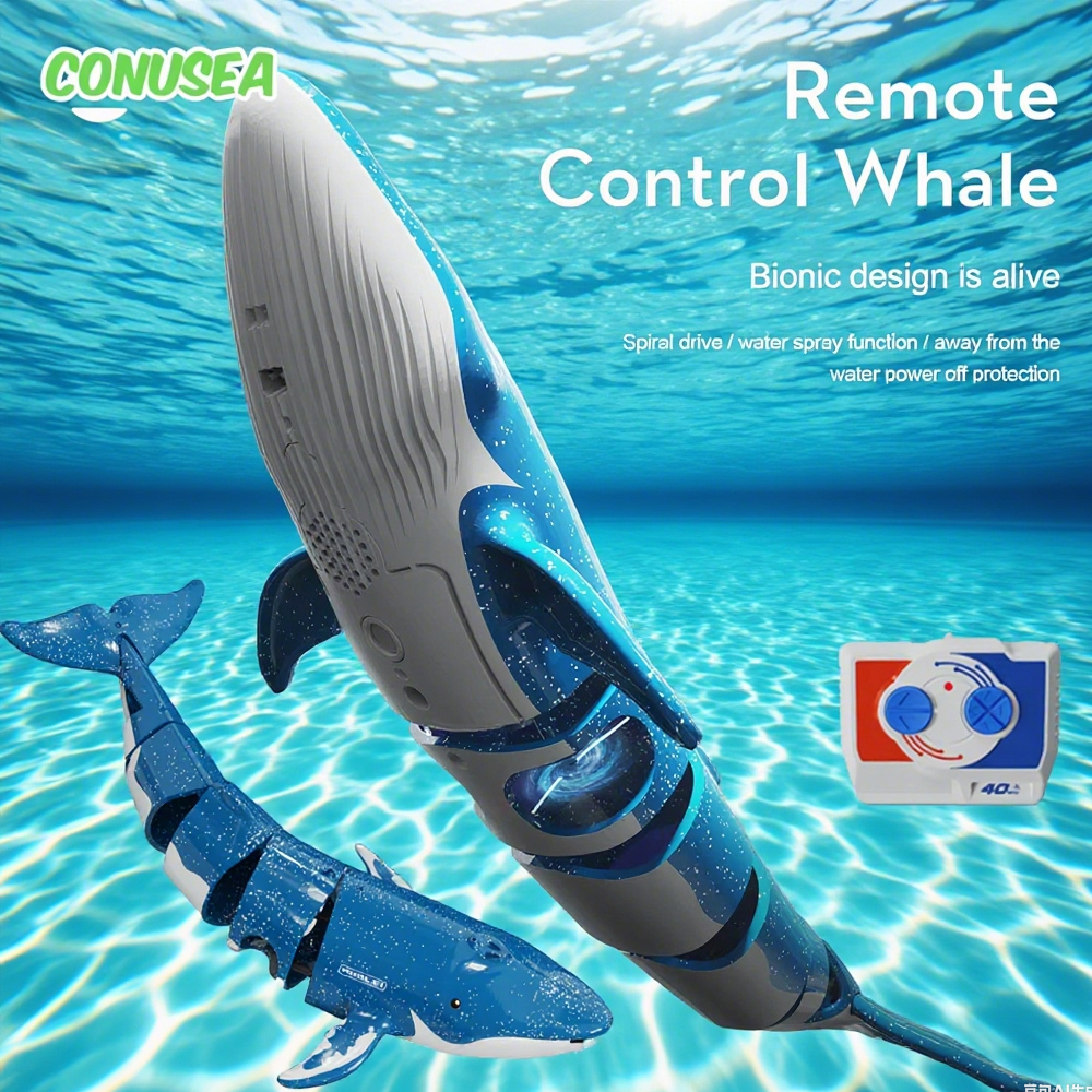 Rc Hobby Grade Boat - Underwater RC submarine Remote Control Whales