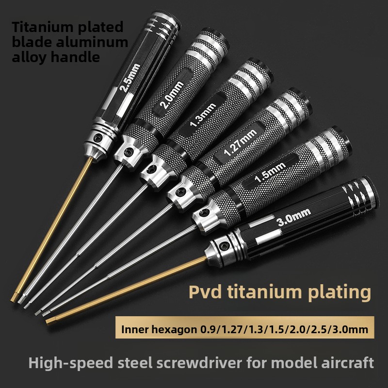 HSS/TiCN Hex Screwdriver Set M - Rc Hobby Tool Kit 评论和价格