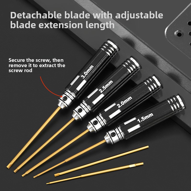 HSS/TiCN Hex Screwdriver Set M - Rc Hobby Tool Kit 评论和价格
