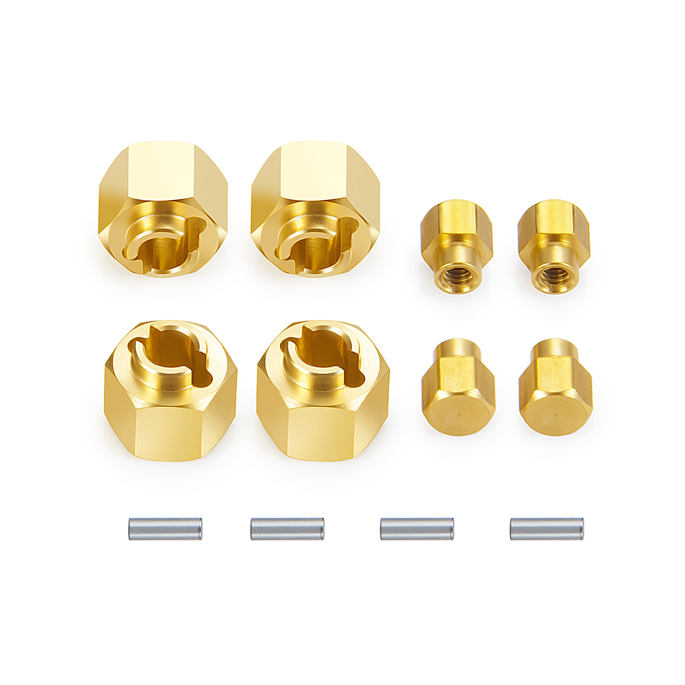 AXSPEED 4PCS Brass Wheel Hex A - Wheel Hex Adapter 评论和价格