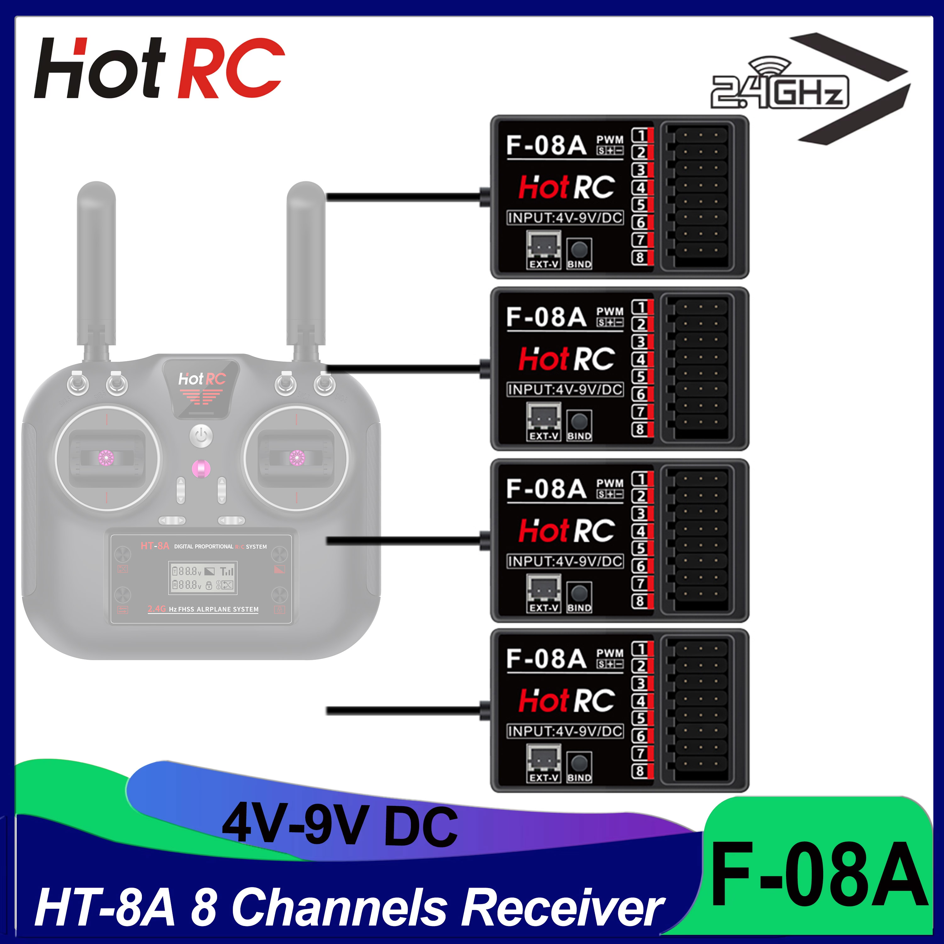 HOTRC RC Model Parts 8 Channel - Rc Hobby Factory 评论和价格