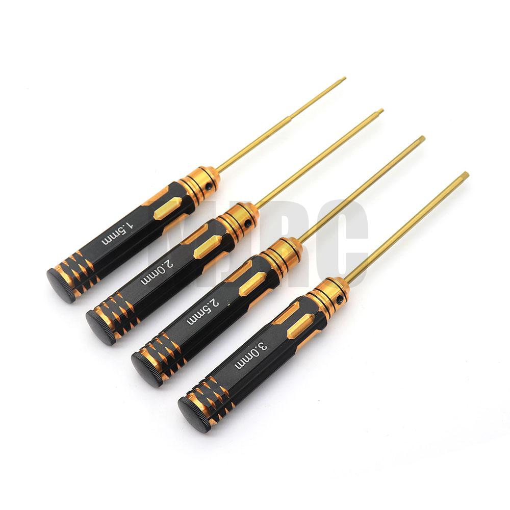 Ajrc 4pcs/set Titanium Plating - Rc Hobby Tool Kit 评论和价格