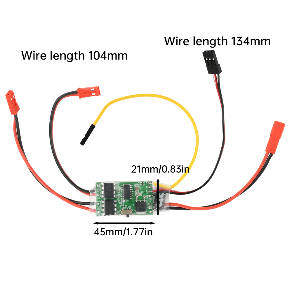 Dual Channel Bidirectional ESC - Rc Hobby Track 评论和价格