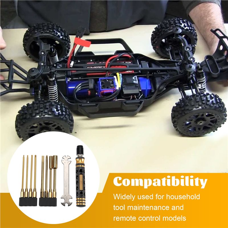 AT21-9 In 1 RC Tool Kit, RC Ca - Rc Hobby Tool Kit 评论和价格