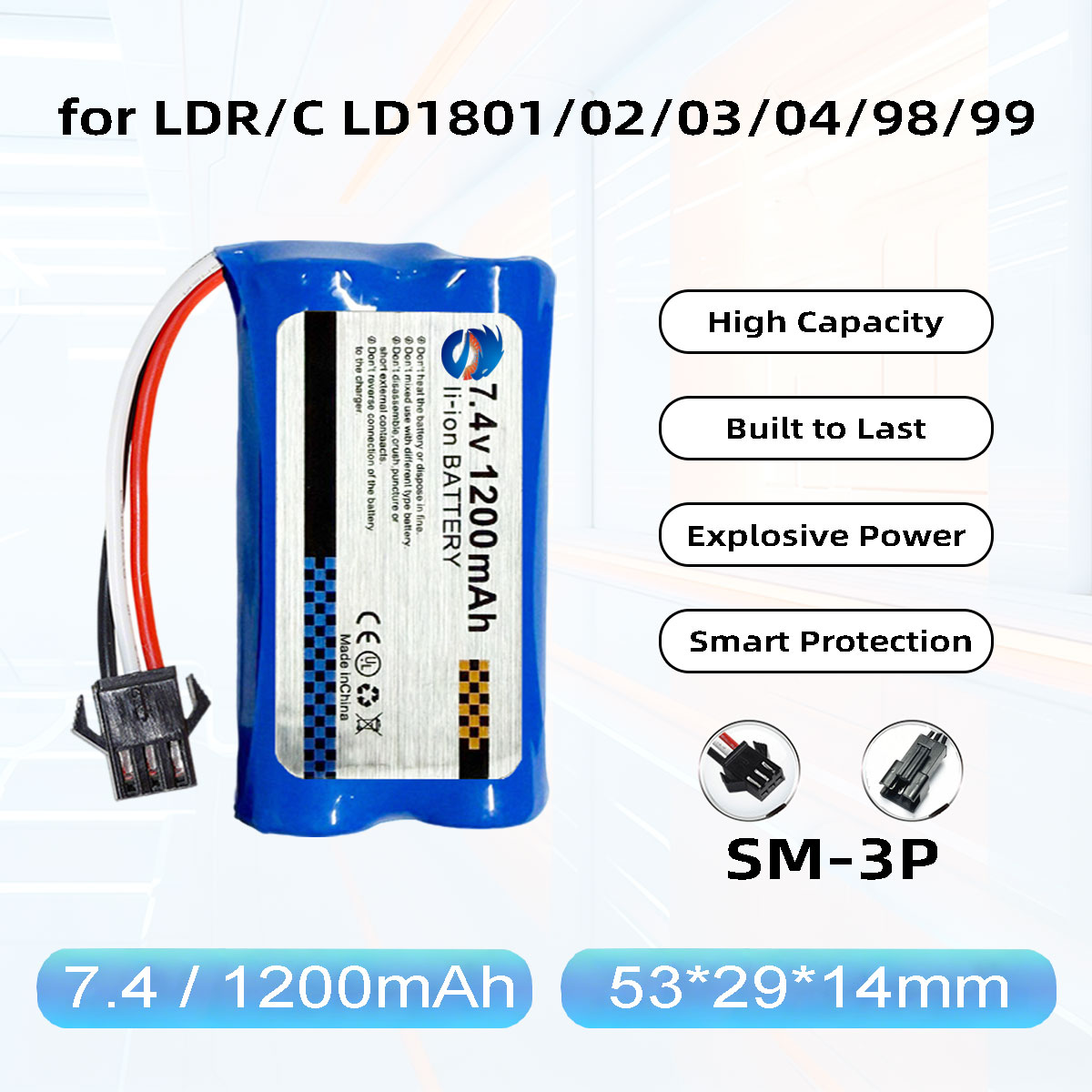 Skymaker 2S Li-Ion Battery 7.4 - Rc Hobby Factory 评论和价格
