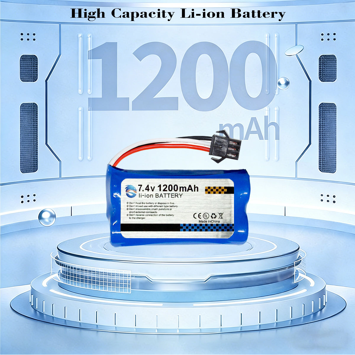 Skymaker 2S Li-Ion Battery 7.4 - Rc Hobby Factory 评论和价格