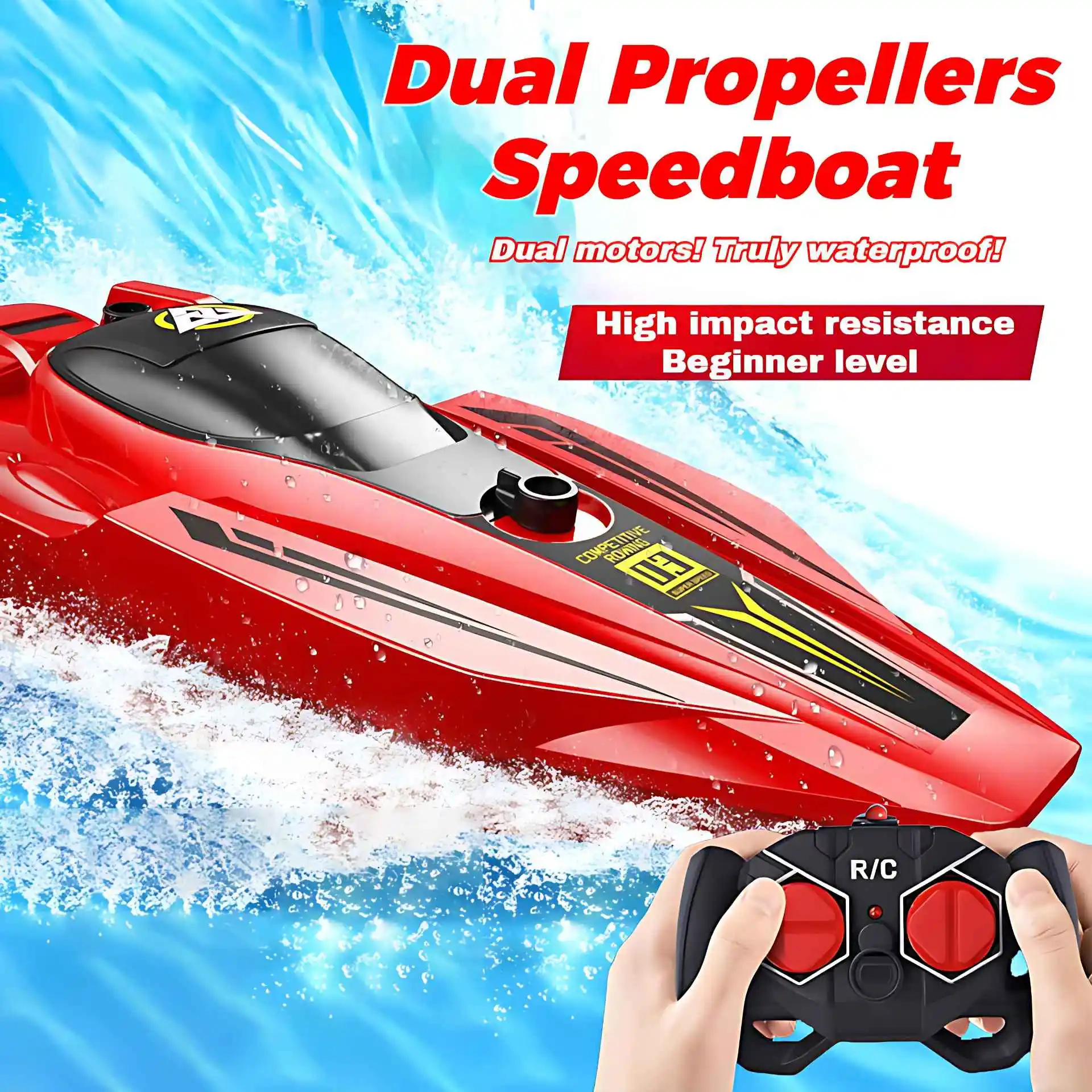 2.4G RC Speed Boat Remote Cont - Rc Hobby Grade Boat 评论和价格