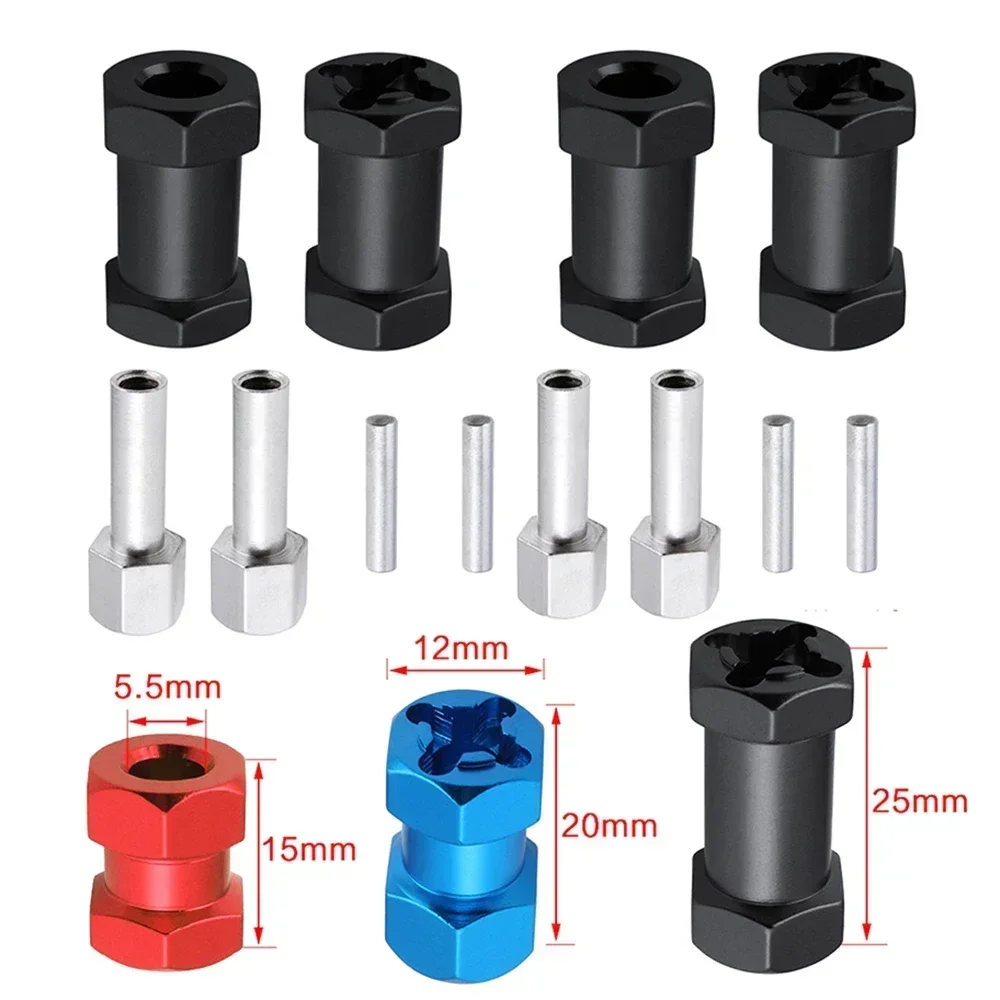 4Pcs Thickness 15mm/20mm/25mm/ - Wheel Hex Adapter 评论和价格