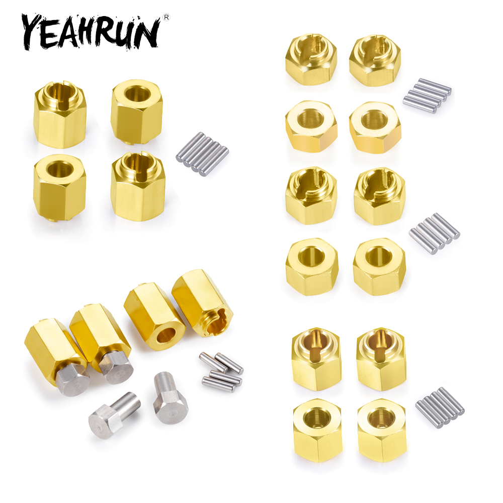 YEAHRUN Brass Wheel Hex Hub Ex - Wheel Hex Adapter 评论和价格