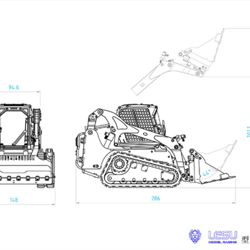 LESU 1/14 Aoue-Lt5 RC Hydrauli - Rc Hobby Track 评论和价格