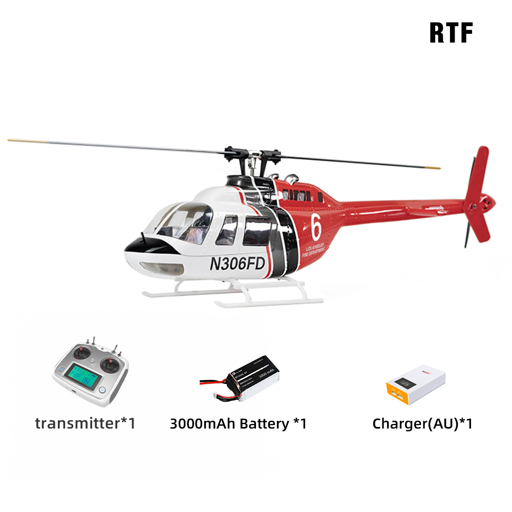FLY WING Bell 206 V3 RC Helico - Rc Helicopter Hobby Grade 评论和价格