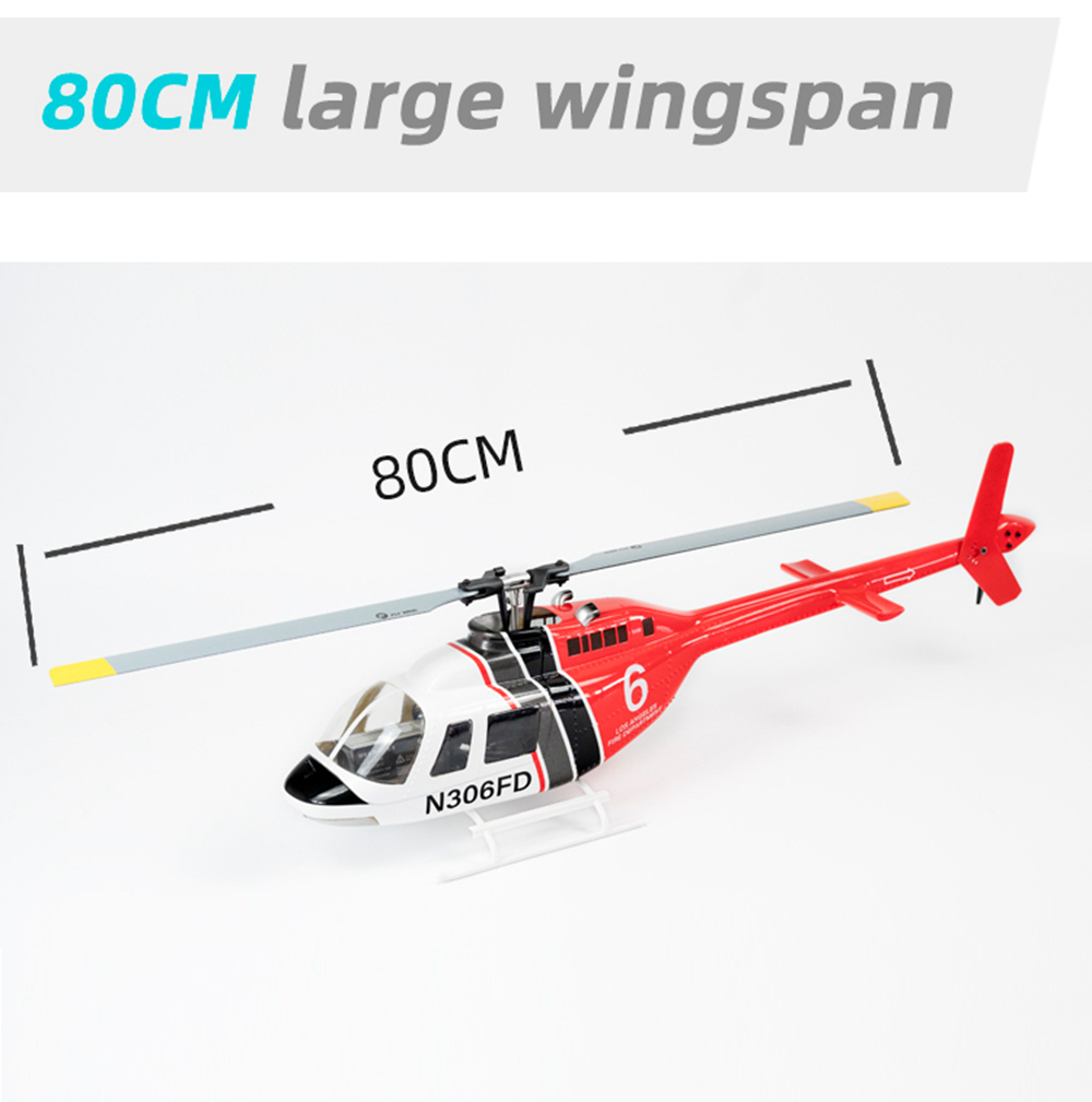 FLY WING Bell 206 V3 RC Helico - Rc Helicopter Hobby Grade 评论和价格