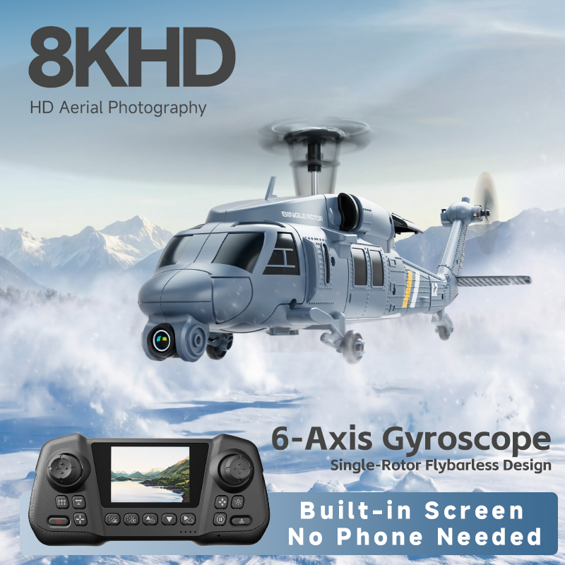 4DRC New L2 8K HD Camera RC He - Rc Helicopter Hobby Grade 评论和价格