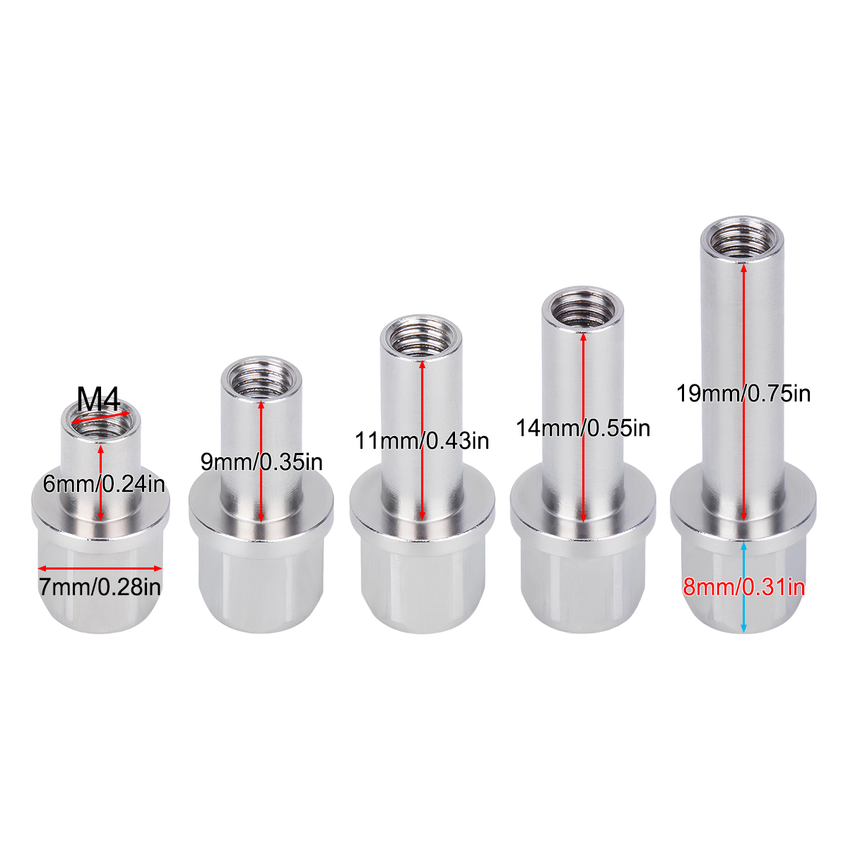 Stainless Steel 12mm Hex Wheel - Wheel Hex Adapter 评论和价格