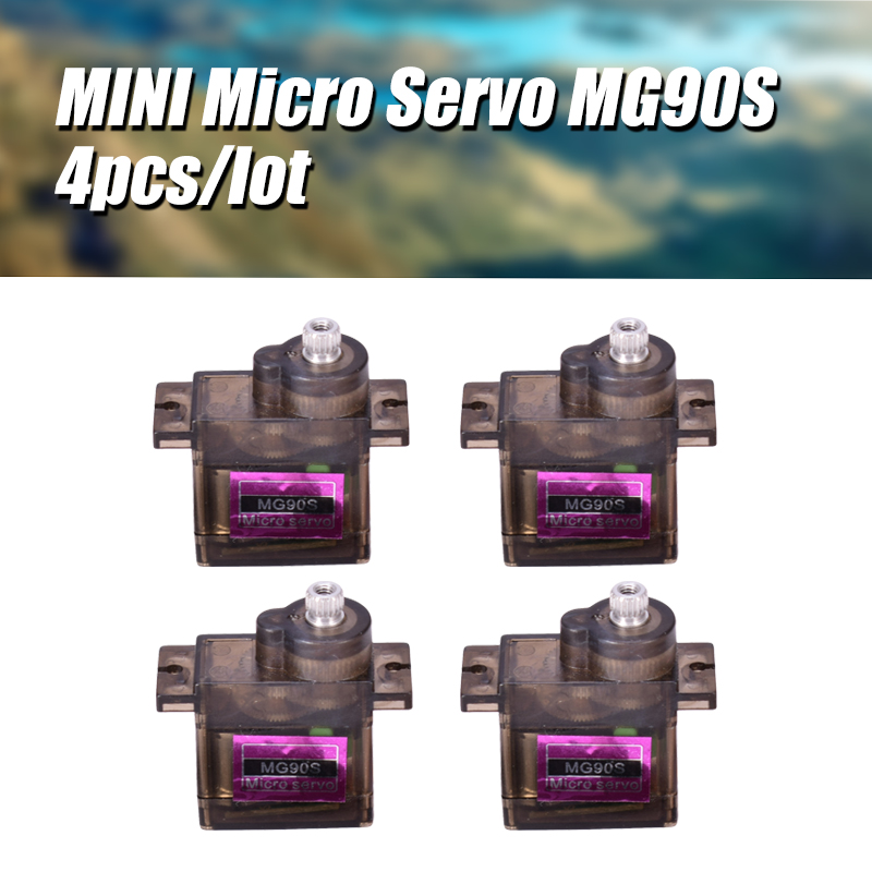 High Quality 4pcs/lot MG90S Me - Rc Helicopter Hobby Grade 评论和价格