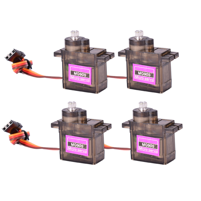 High Quality 4pcs/lot MG90S Me - Rc Helicopter Hobby Grade 评论和价格