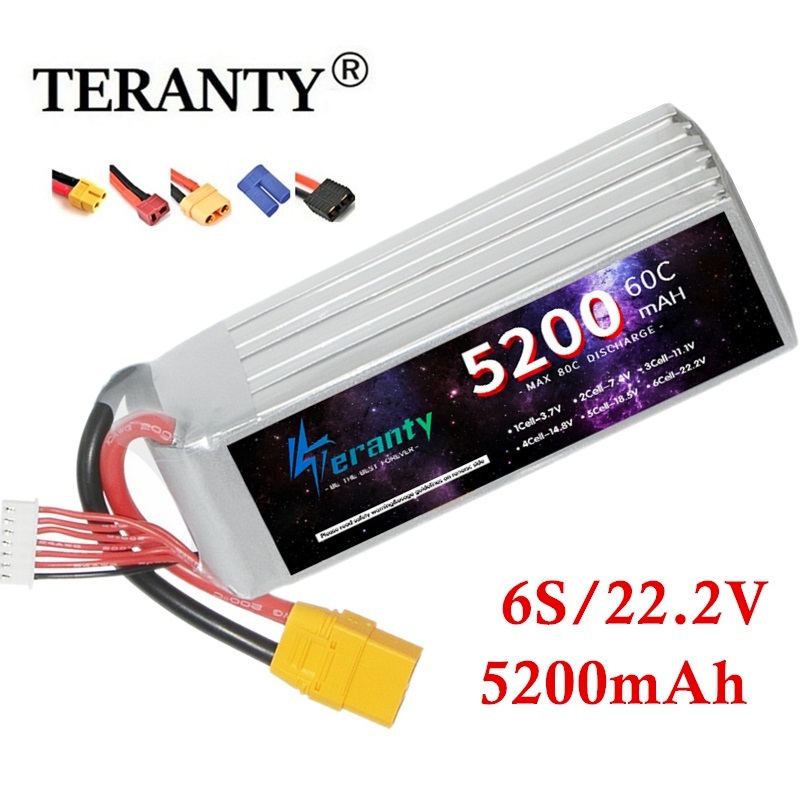TERANTY 6S 5200mAh Lipo Batter - Rc Hobby Factory 评论和价格