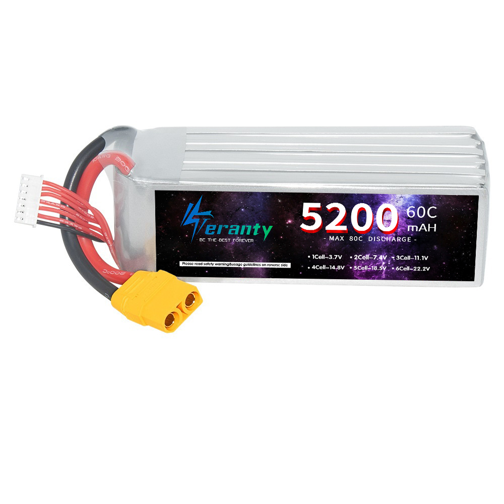 TERANTY 6S 5200mAh Lipo Batter - Rc Hobby Factory 评论和价格
