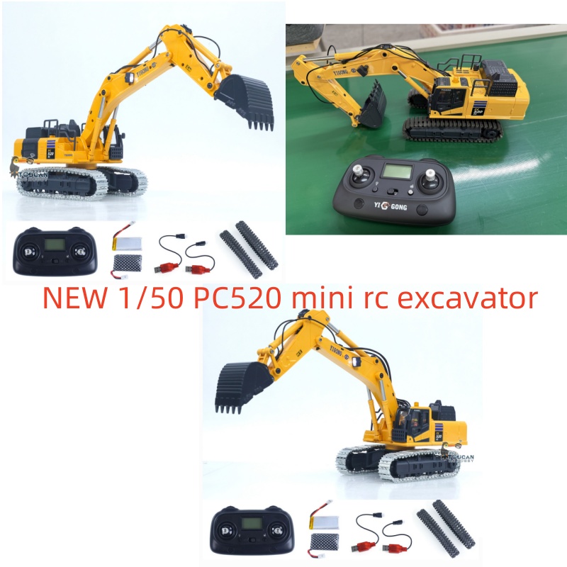 1/50 Mini RC Digger PC520 Elec - Rc Hobby Track 评论和价格