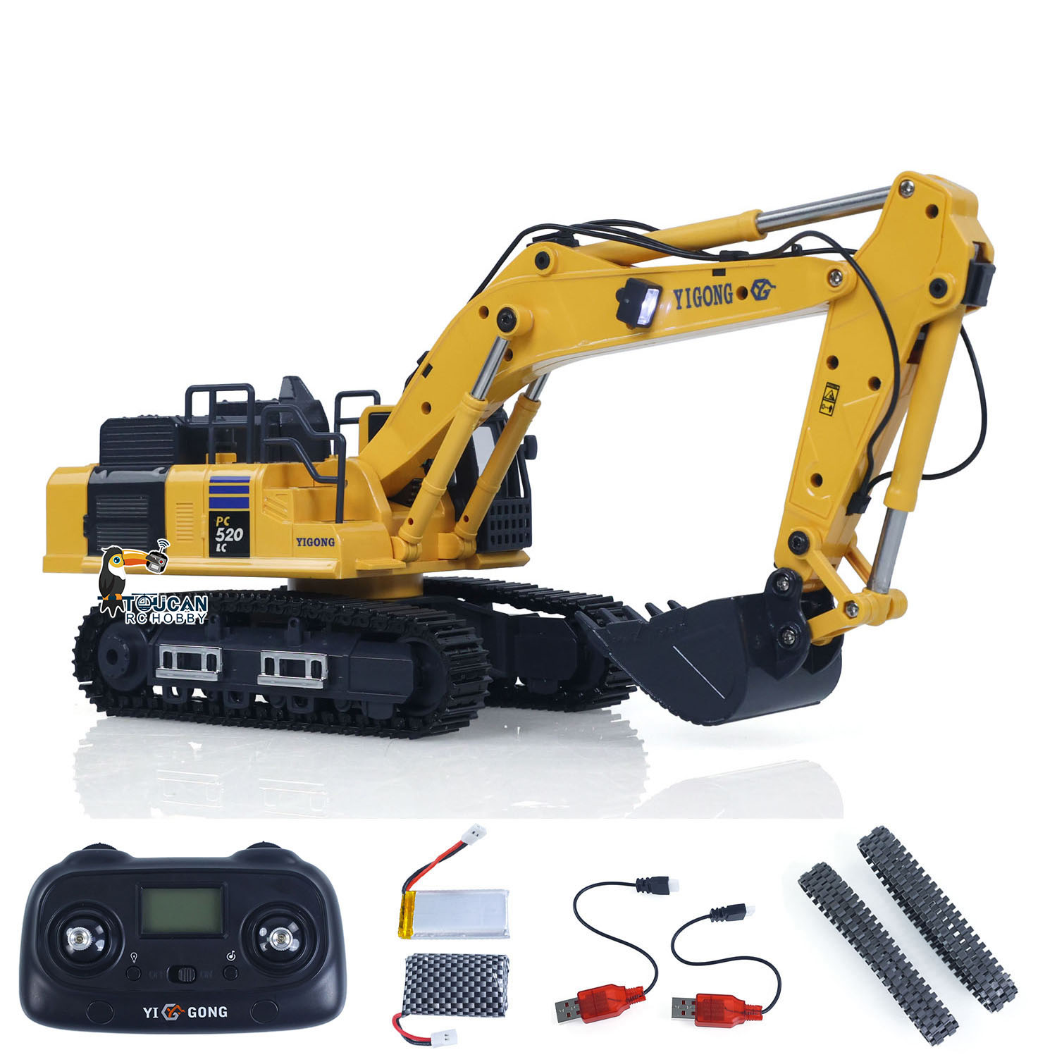 1/50 Mini RC Digger PC520 Elec - Rc Hobby Track 评论和价格