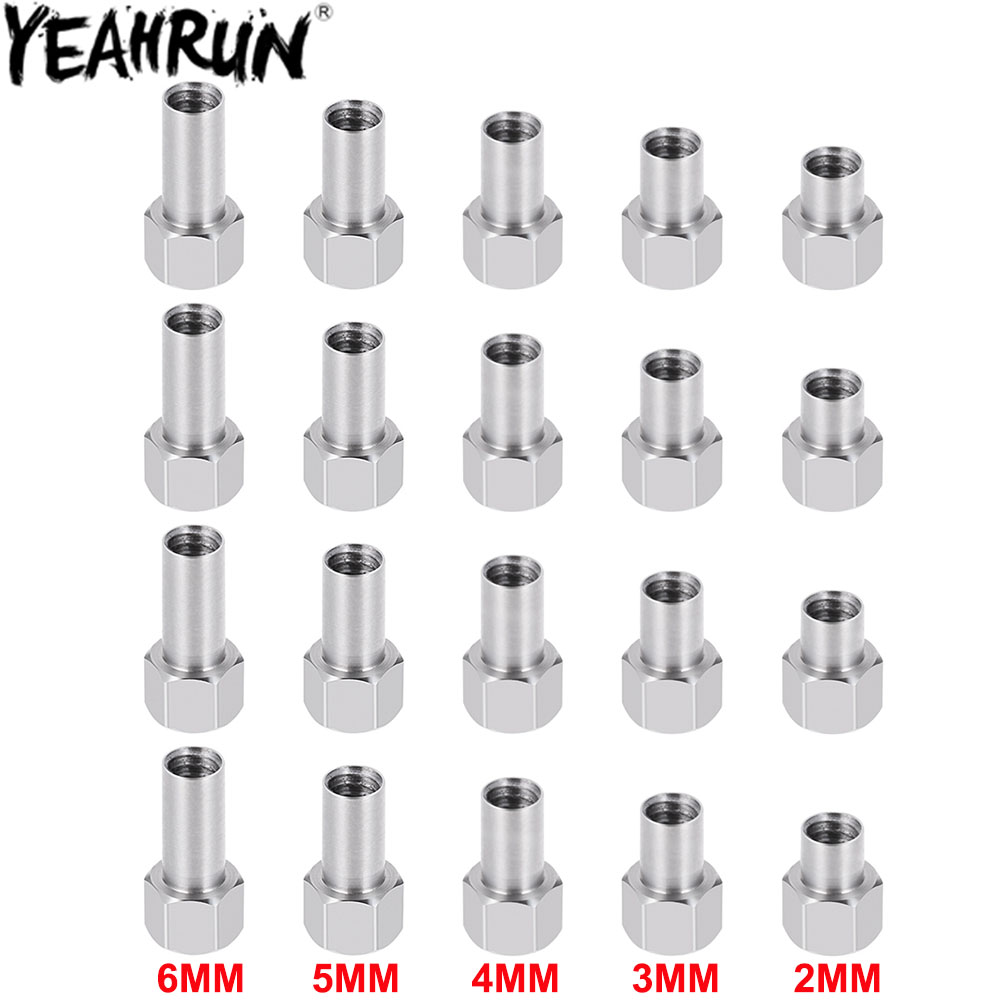 YEAHRUN 4PCS Hex Wheel Nuts Ex - Wheel Hex Adapter 评论和价格