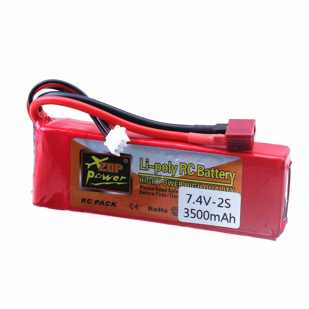 Lipo Battery 2S 7.4V 3500mah R - Rc Hobby Factory 评论和价格