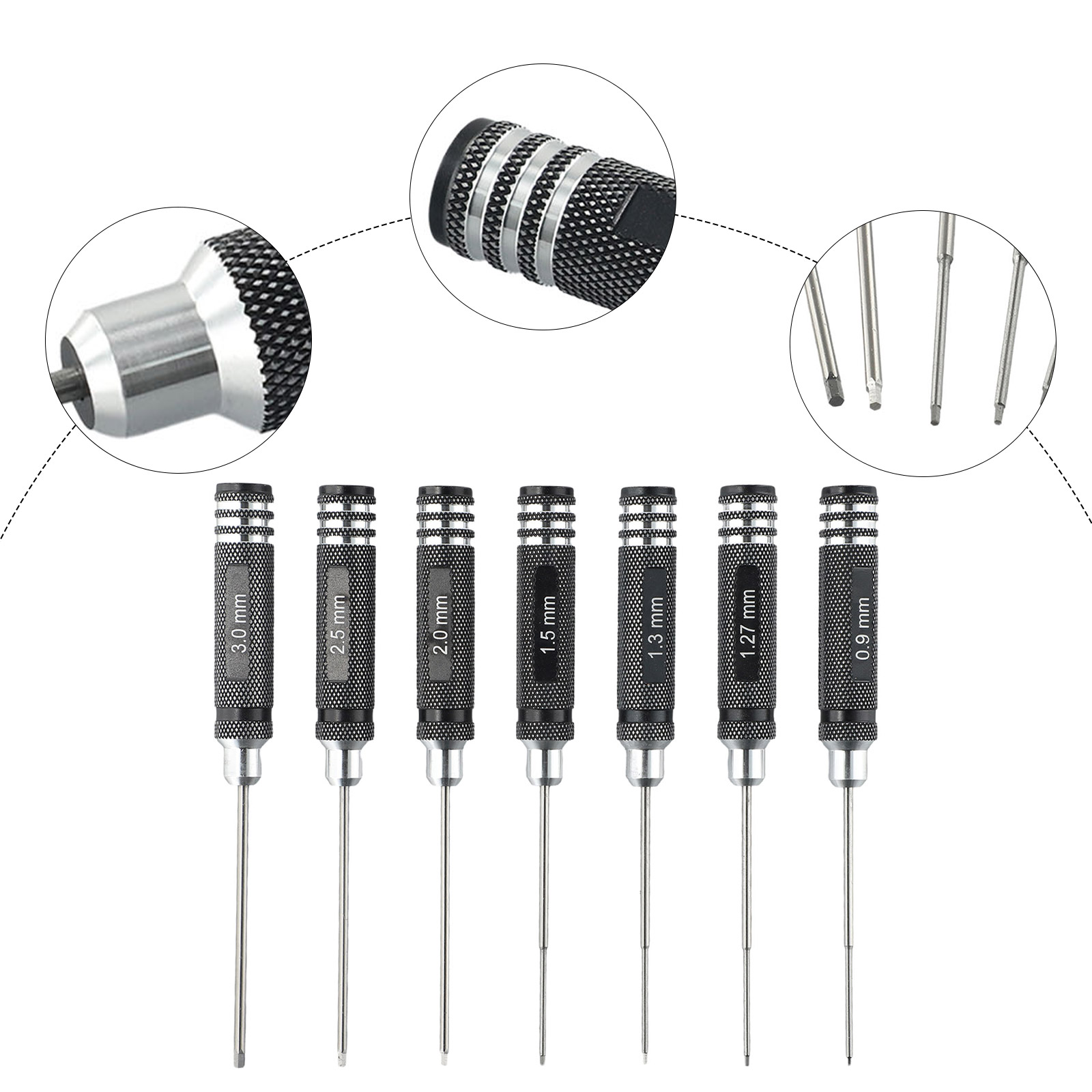 7Pcs HSS Hexagon Wrench Screwd - Rc Hobby Tool Kit 评论和价格
