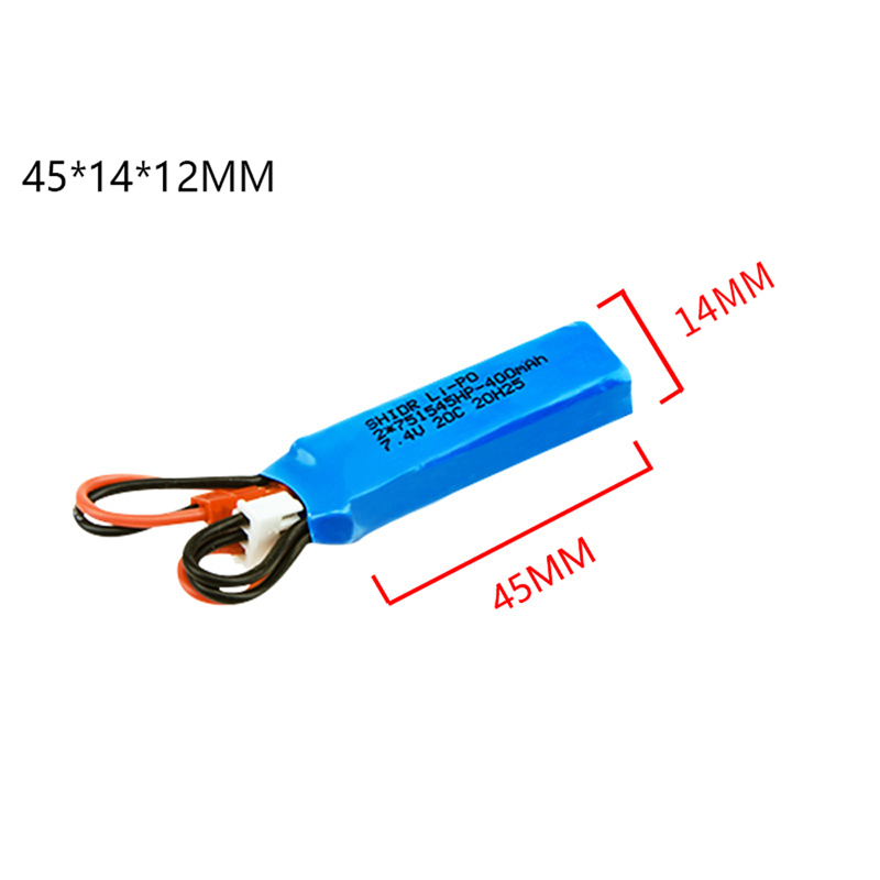 RC Car Battery 7.4V 400mah Lip - Rc Hobby Factory 评论和价格