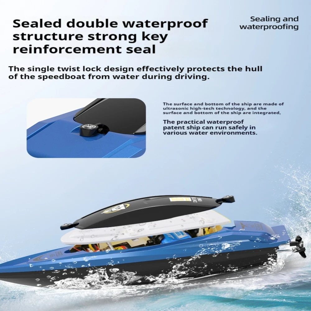 2.4GHz Mini RC Speedboat for K - Rc Hobby Grade Boat 评论和价格