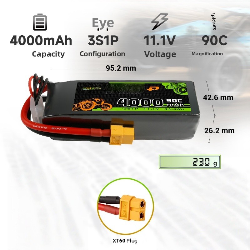 High-Quality New 90C 4000mAh 3 - Hobby Quality Rc Cars 评论和价格
