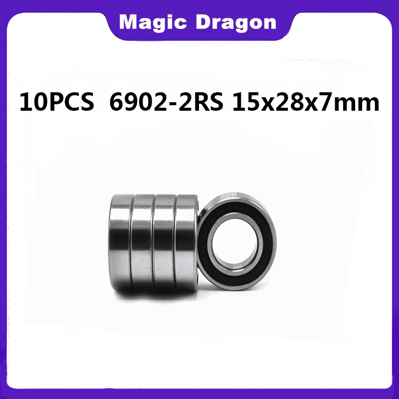 10PCS 6902 2RS Bearing 15x28x7 - Hobby Quality Rc Cars 评论和价格