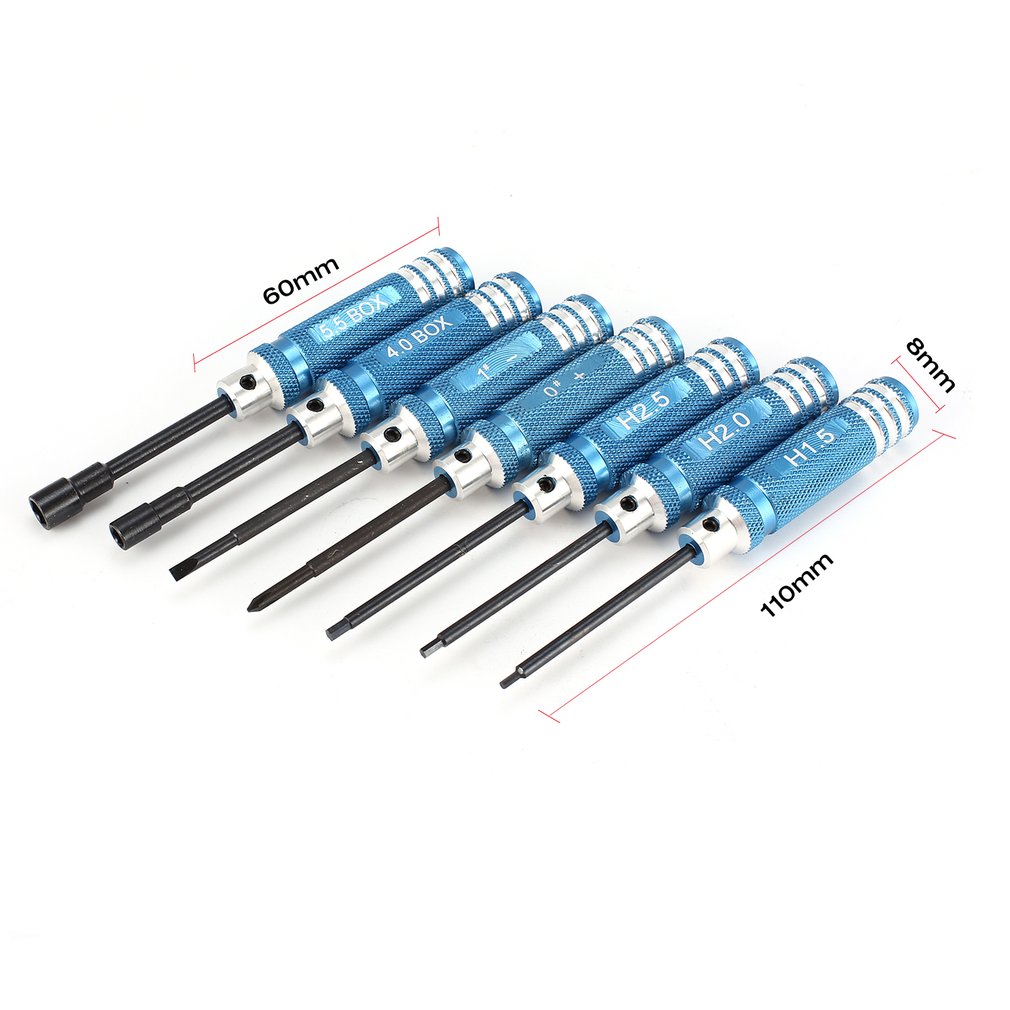 YSIDO 7Pcs 1.5 2.0 2.5mm Hex S - Rc Hobby Tool Kit 评论和价格