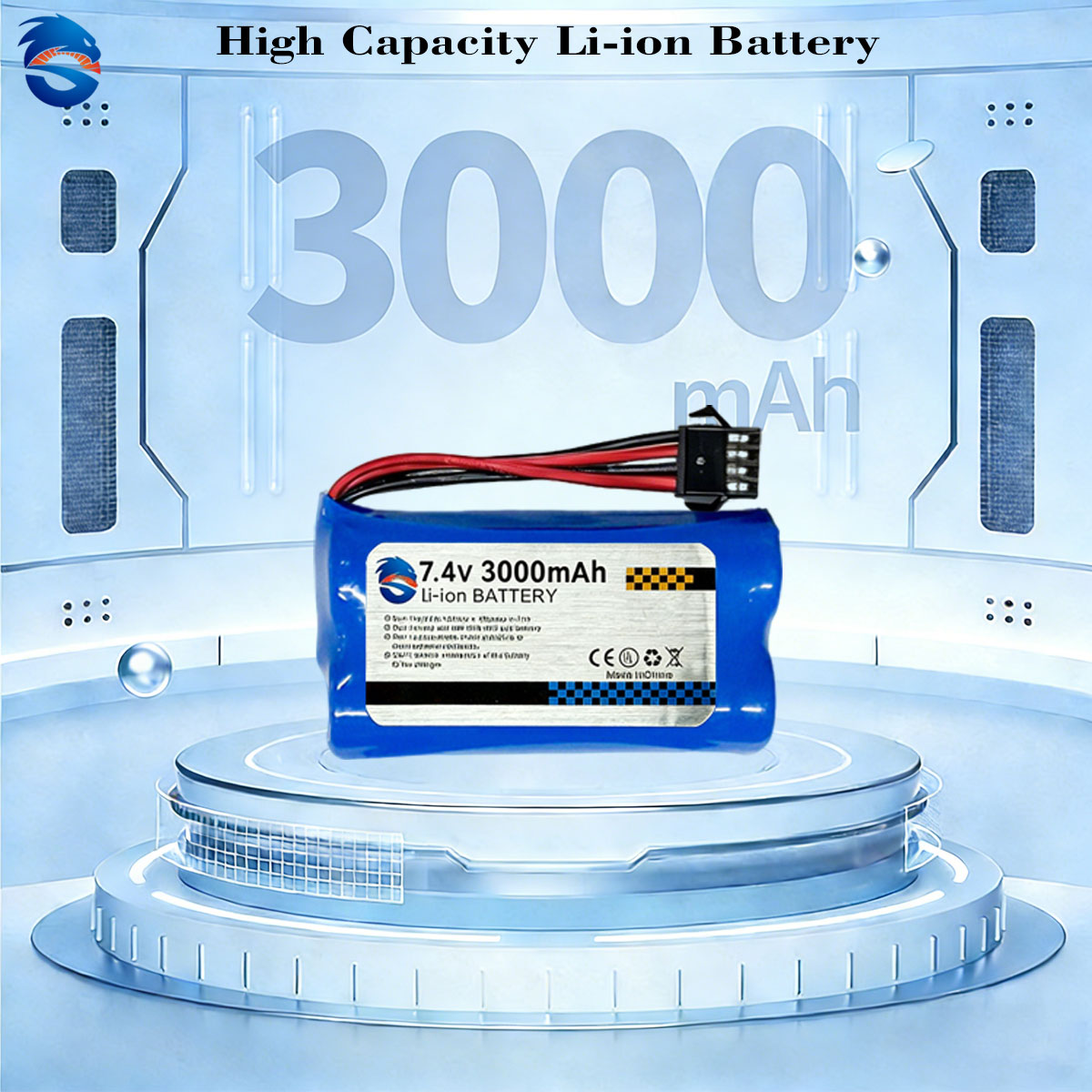 Skymaker 7.4V 3000mAh 2S Li-Io - Rc Hobby Factory 评论和价格