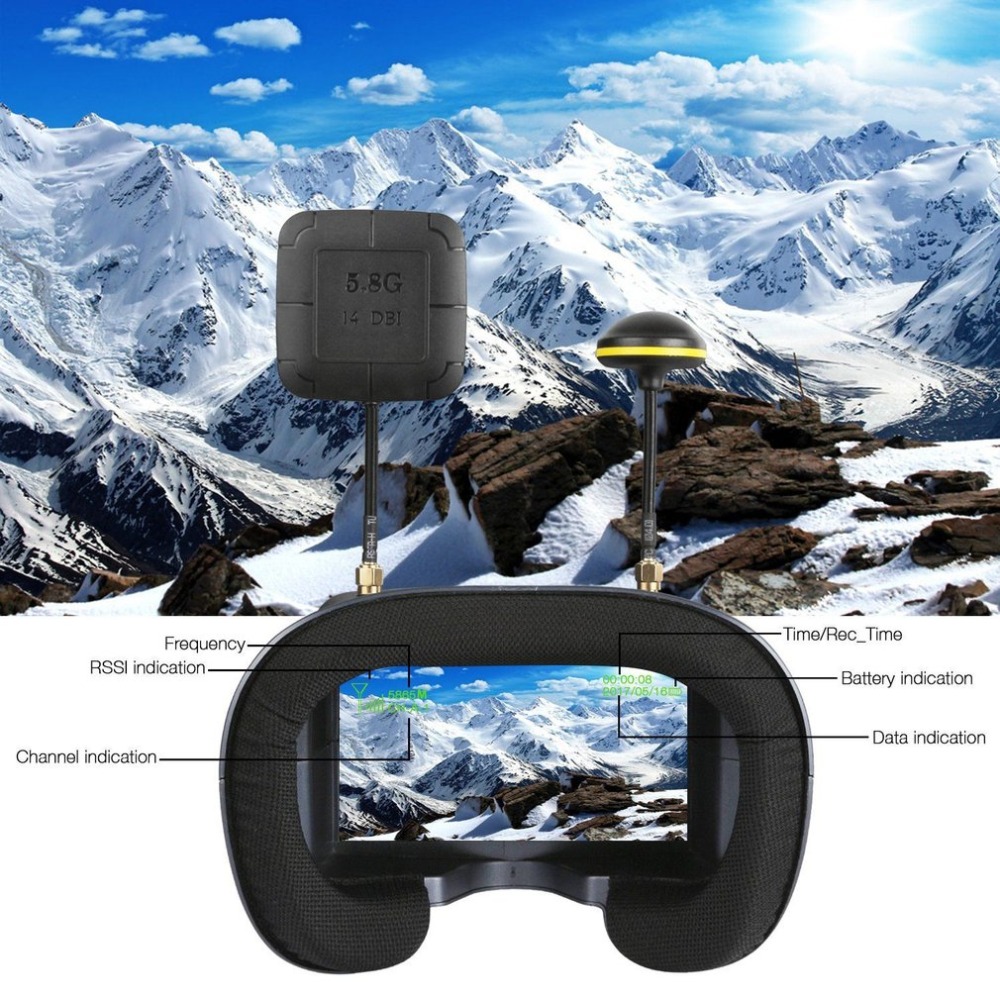 FPV Suit LS-008D 5.8G FPV Goog - Rc Helicopter Hobby Grade 评论和价格