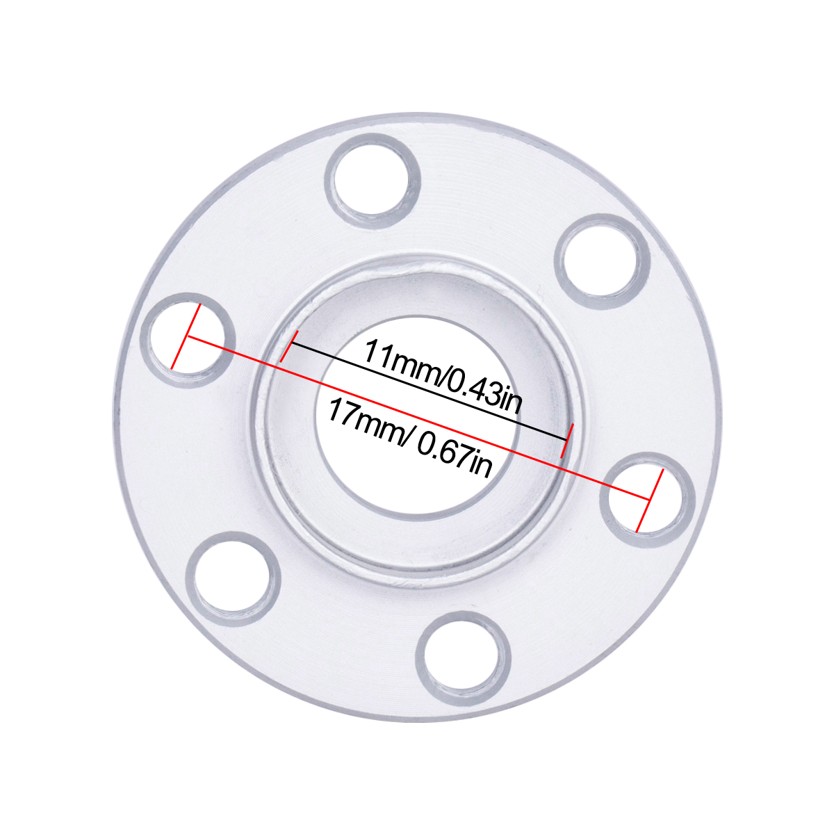 Aluminum Wheel Hex Hub 6/9/12/ - Wheel Hex Adapter 评论和价格